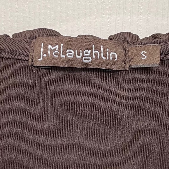 J. McLaughlin Long Sleeve Durham top - Picture 3 of 3